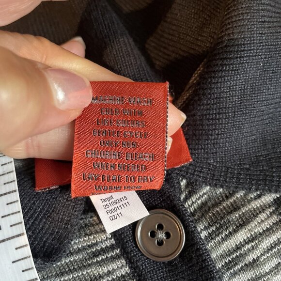 Missoni For Target Polo Dress Size M Black Space Dye Designer 70s Inspired NWT - Picture 13 of 13